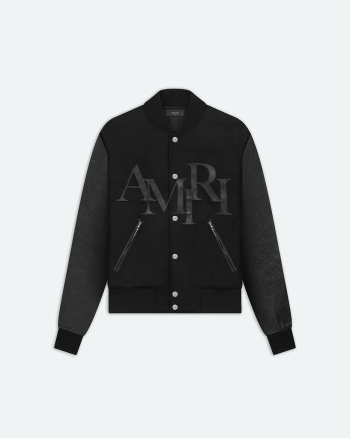 AMIRI|Staggered Varsity Jacket 男款外套