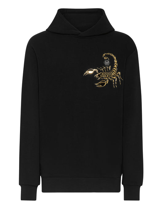 Hoodie Sweatshirt Scorpion black / gold