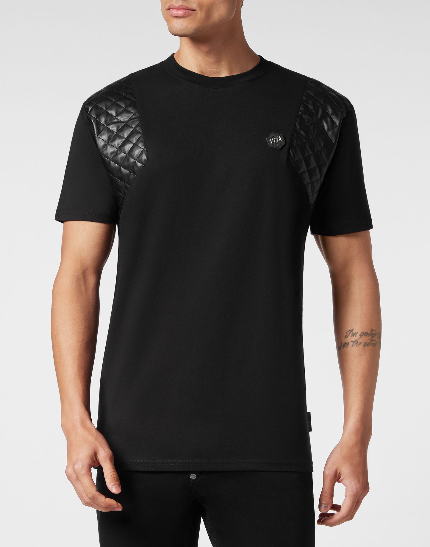 T-shirt Round Neck SS Skull&Bones black