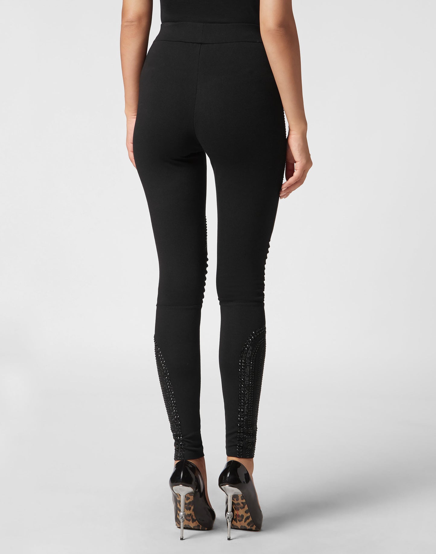 High Waisted Leggings Stones black
