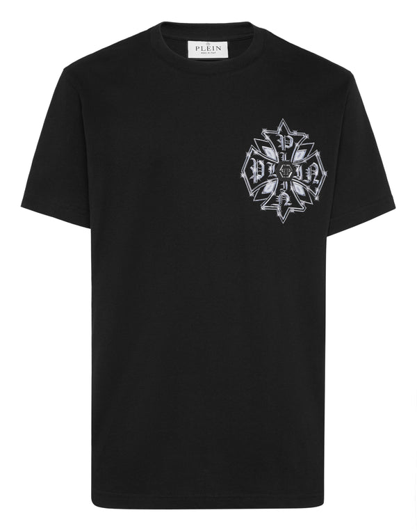 PHILIPP PLEIN Round Neck T-Shirt Truck Gothic Plein