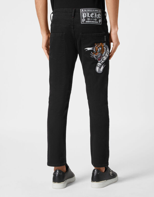 Philipp Plein|Denim Trousers Skinny Fit 男款牛仔褲