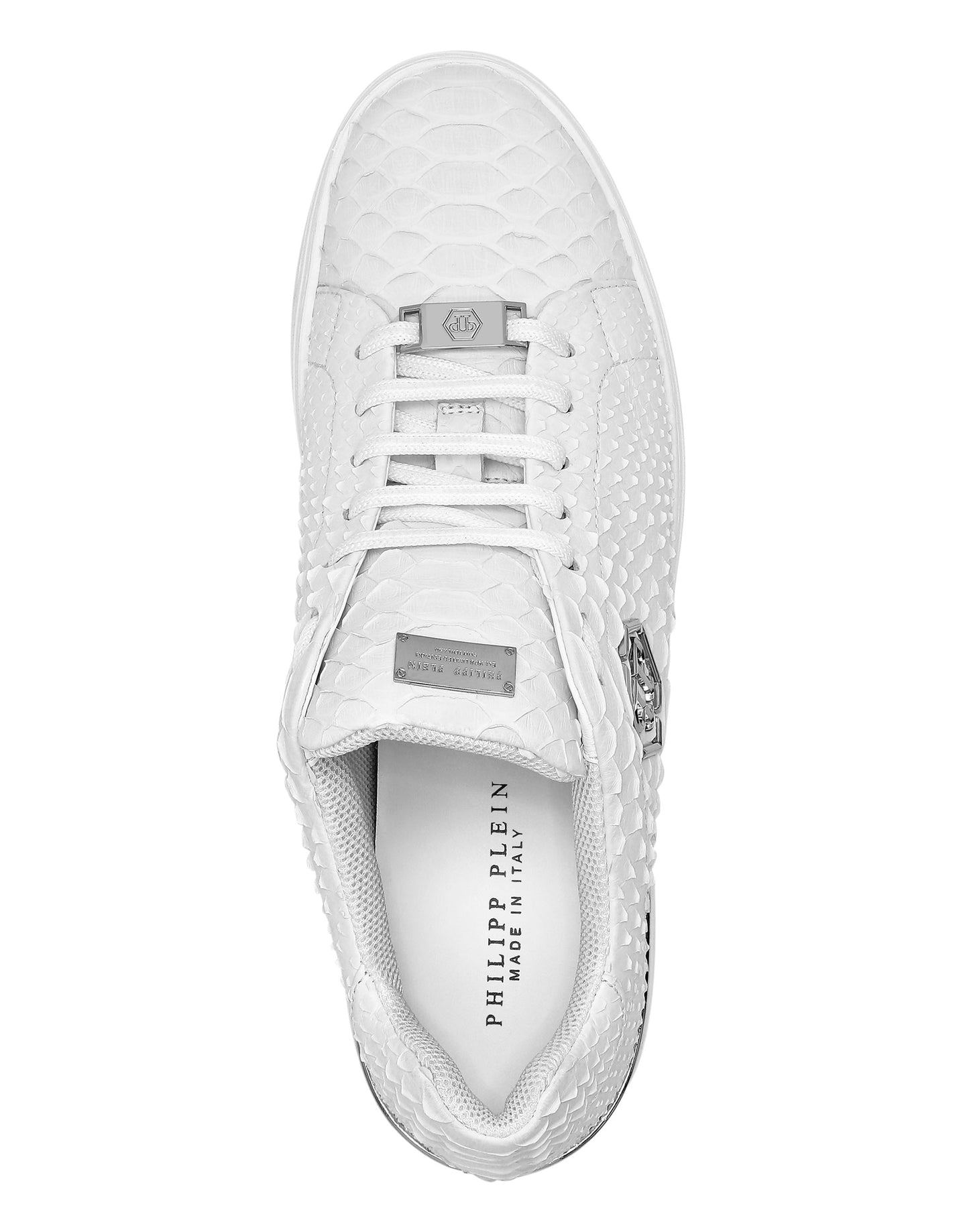 Python Lo-Top Sneakers Luxury white