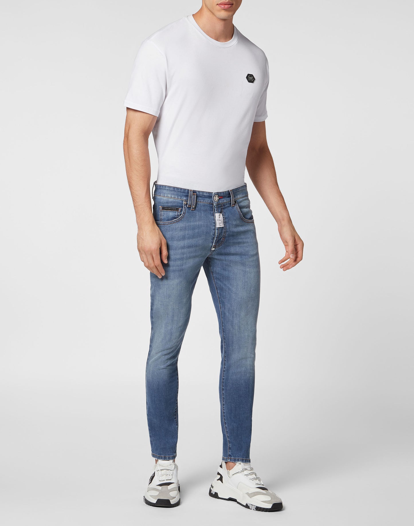 Denim Trousers Super Straight Cut Sunset