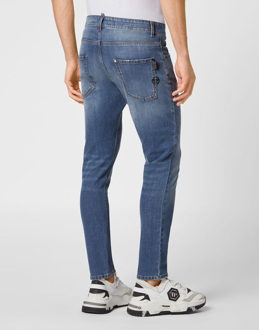 Denim Trousers Super Straight Cut Sunset