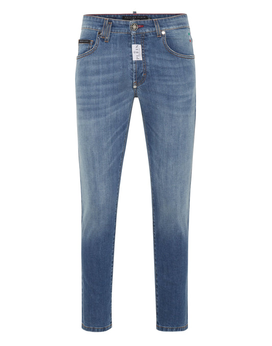 Denim Trousers Super Straight Cut Sunset