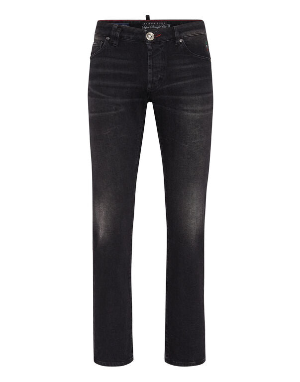 Denim Trousers Super Straight Cut Tattoo