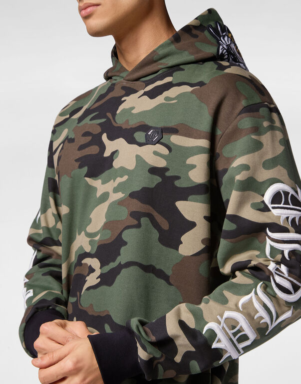 Hoodie sweatshirt Gothic Plein