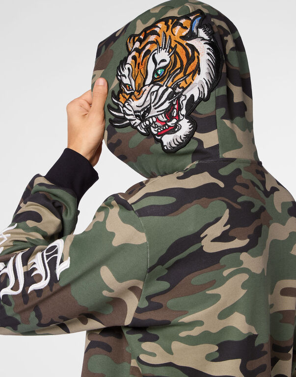 Hoodie sweatshirt Gothic Plein