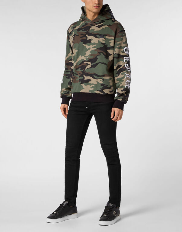 Hoodie sweatshirt Gothic Plein