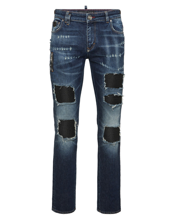PHILIPP PLEIN 5-Pocket Skinny Jeans PP