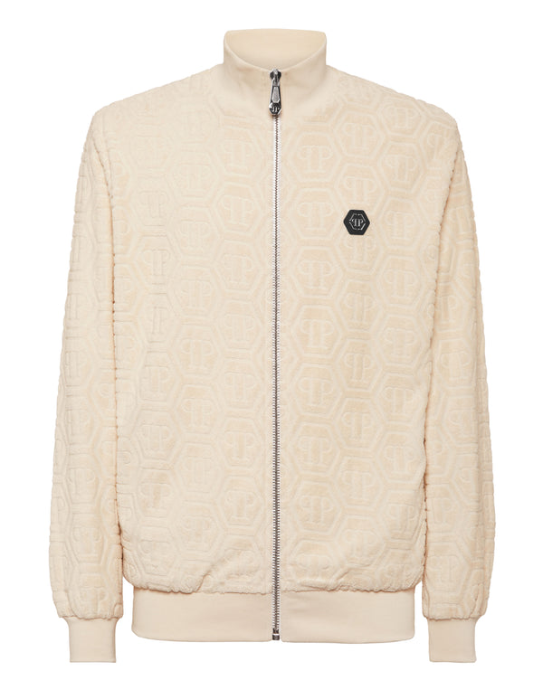 PHILIPP PLEIN Jacquard Tracksuit Jacket Monogram