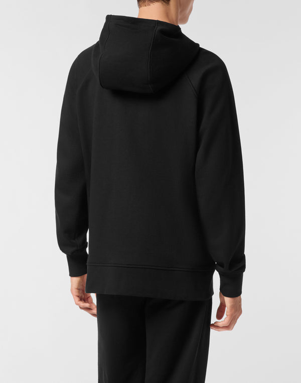 Philipp Plein|Zip Hoodie Basic Signature 男款帽T