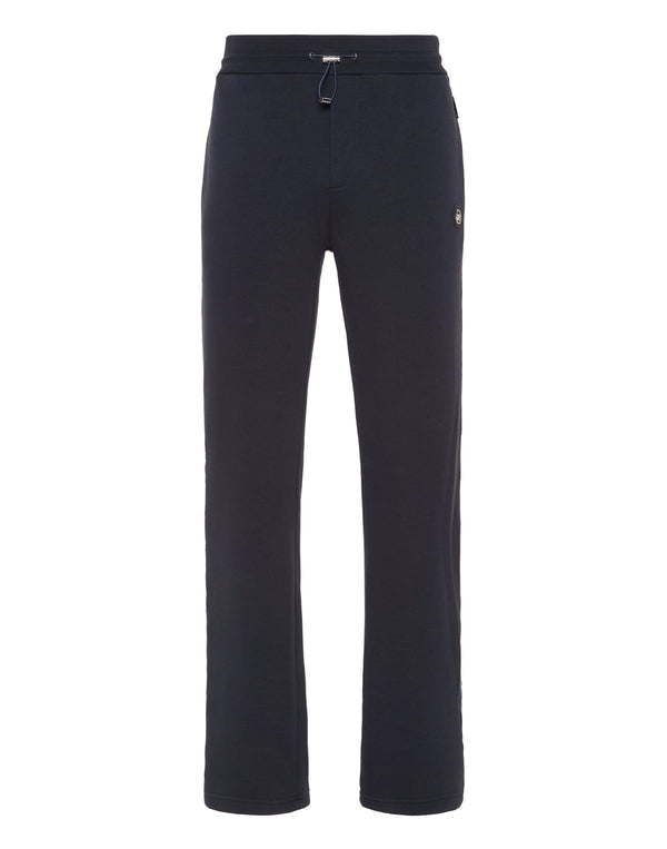 PHILIPP PLEIN Fleece Tracksuit Pants Plein Tape