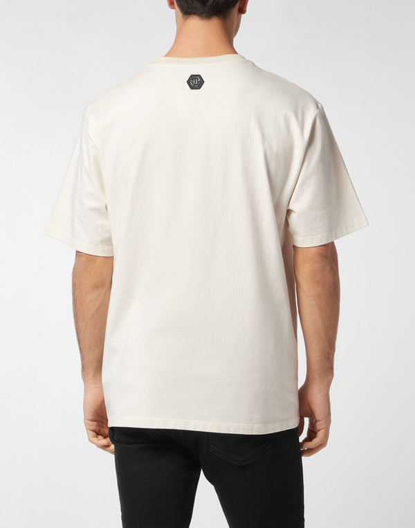 Philipp Plein|Crystal Round Neck T-Shirt Teddy Bear 男款T恤