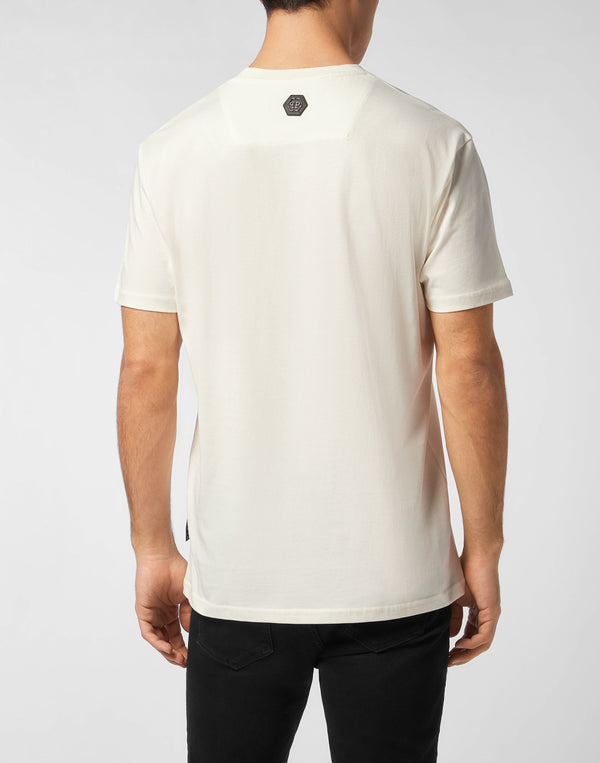 Philipp Plein|Printed Round Neck T-Shirt Italic 男款T恤
