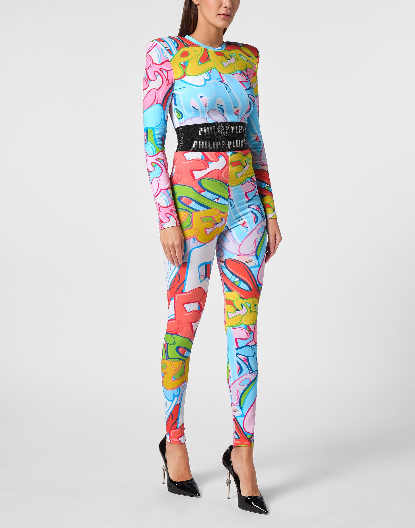 Leggings Bombing Graffiti