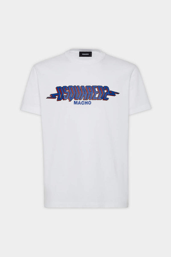 DSQUARED2 WASH COOL FIT MACHO T-SHIRT