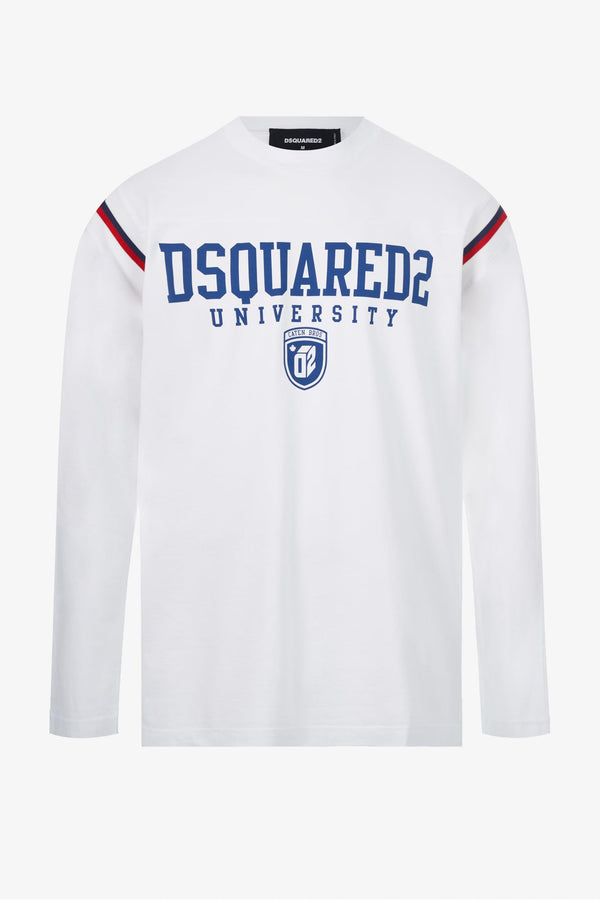 DSQUARED2 DSQUARED2 UNIVERSITY VARSITY T-SHIRT