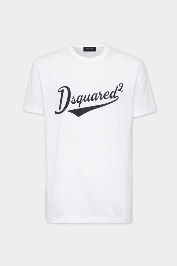 DSQUARED2 COOL FIT VELVET LOGO T-SHIRT