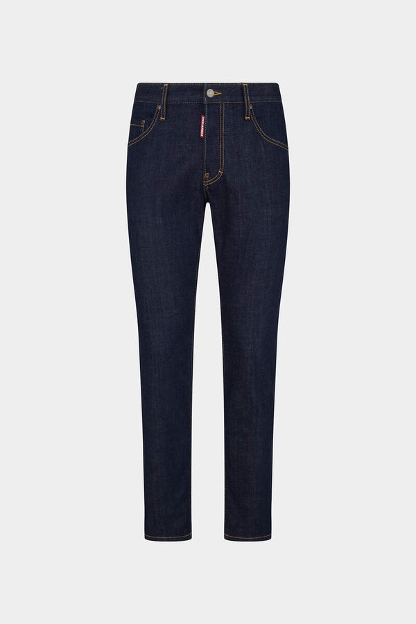 DSQUARED2 DARK RINCE WASH SKATER JEANS