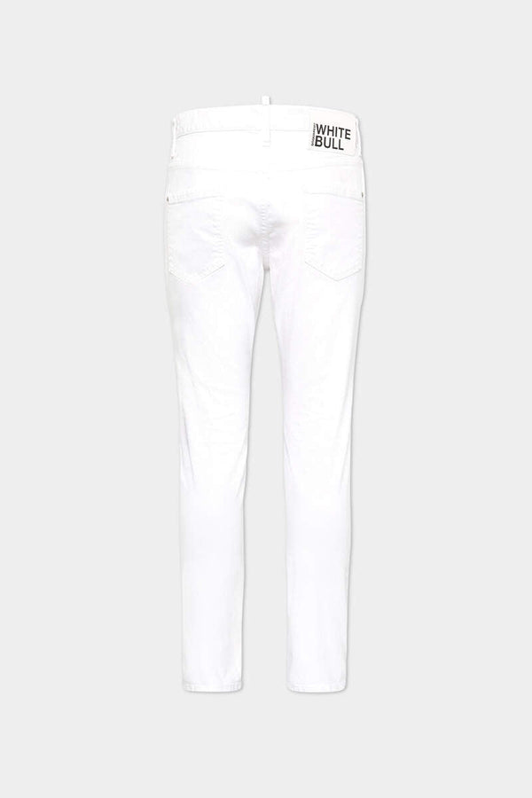 DSQUARED2|WHITE BULL COOL GUY JEANS 男款牛仔褲