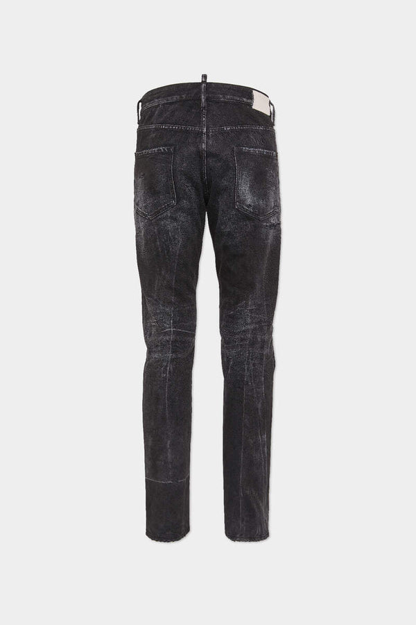 DSQUARED2|BLACK WARP WASH COOL GUY JEANS 男款牛仔褲