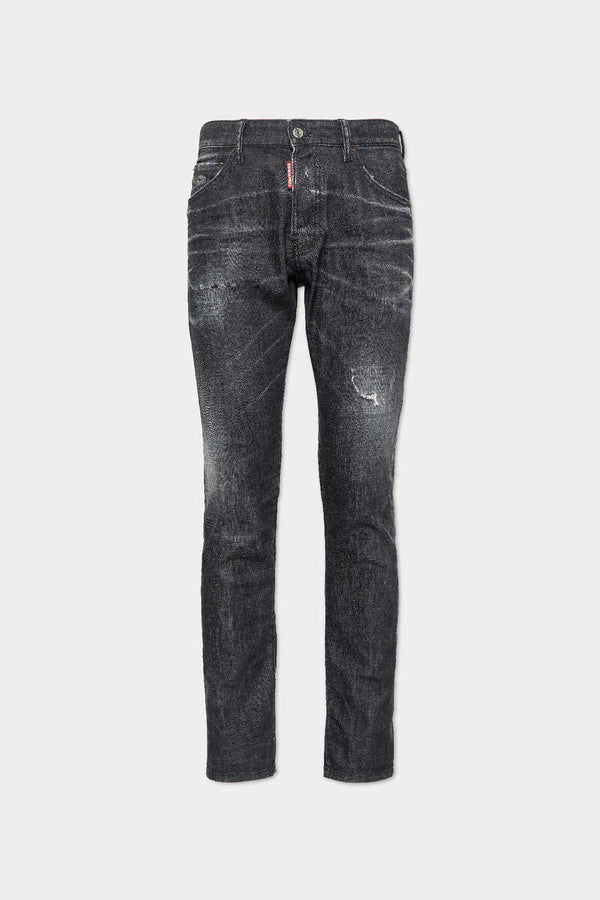 DSQUARED2 BLACK EASY WASH COOL GUY JEANS
