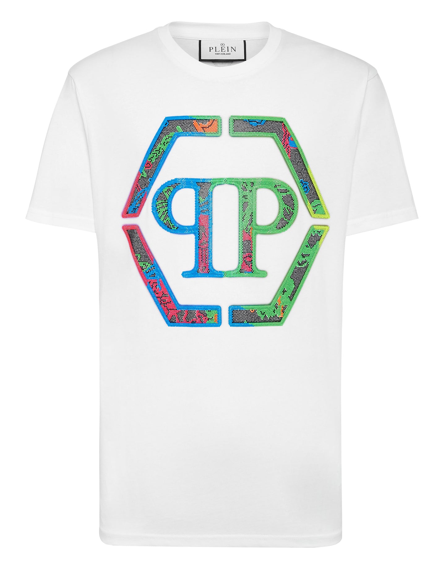 T-shirt Round Neck SS with Crystals