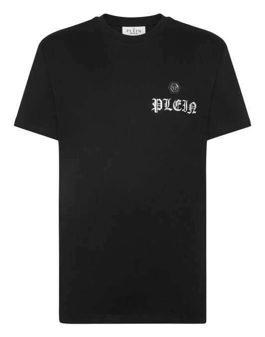 T-shirt Round Neck SS with Crystals Skull&Bones