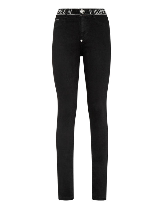 High Waist Jeggings Crystal