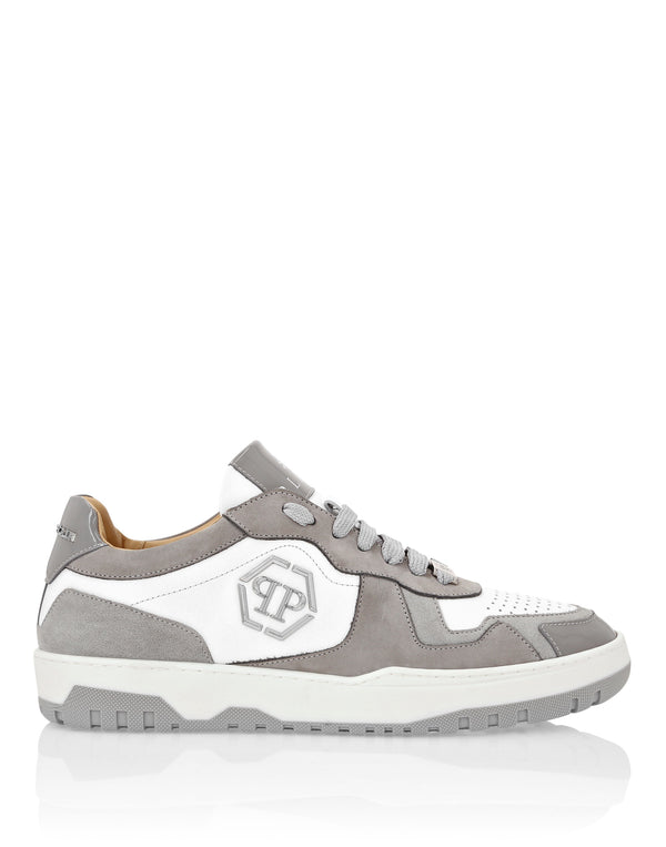 Philipp Plein|Mix Leather Lo-Top Sneakers 男款運動鞋