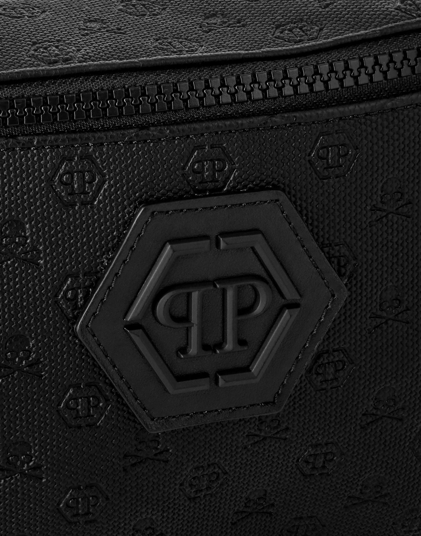 Canvas/Leather Fanny Bag Monogram