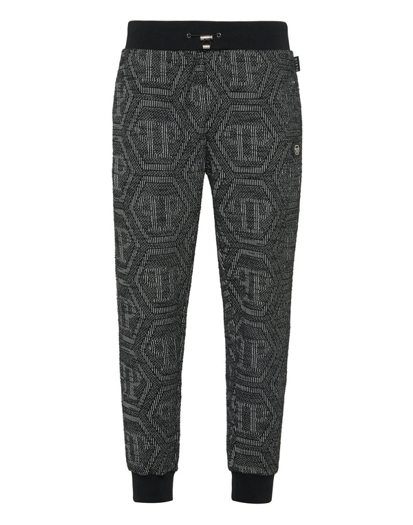 PHILIPP PLEIN Jacquard Jogging Pants Monogram