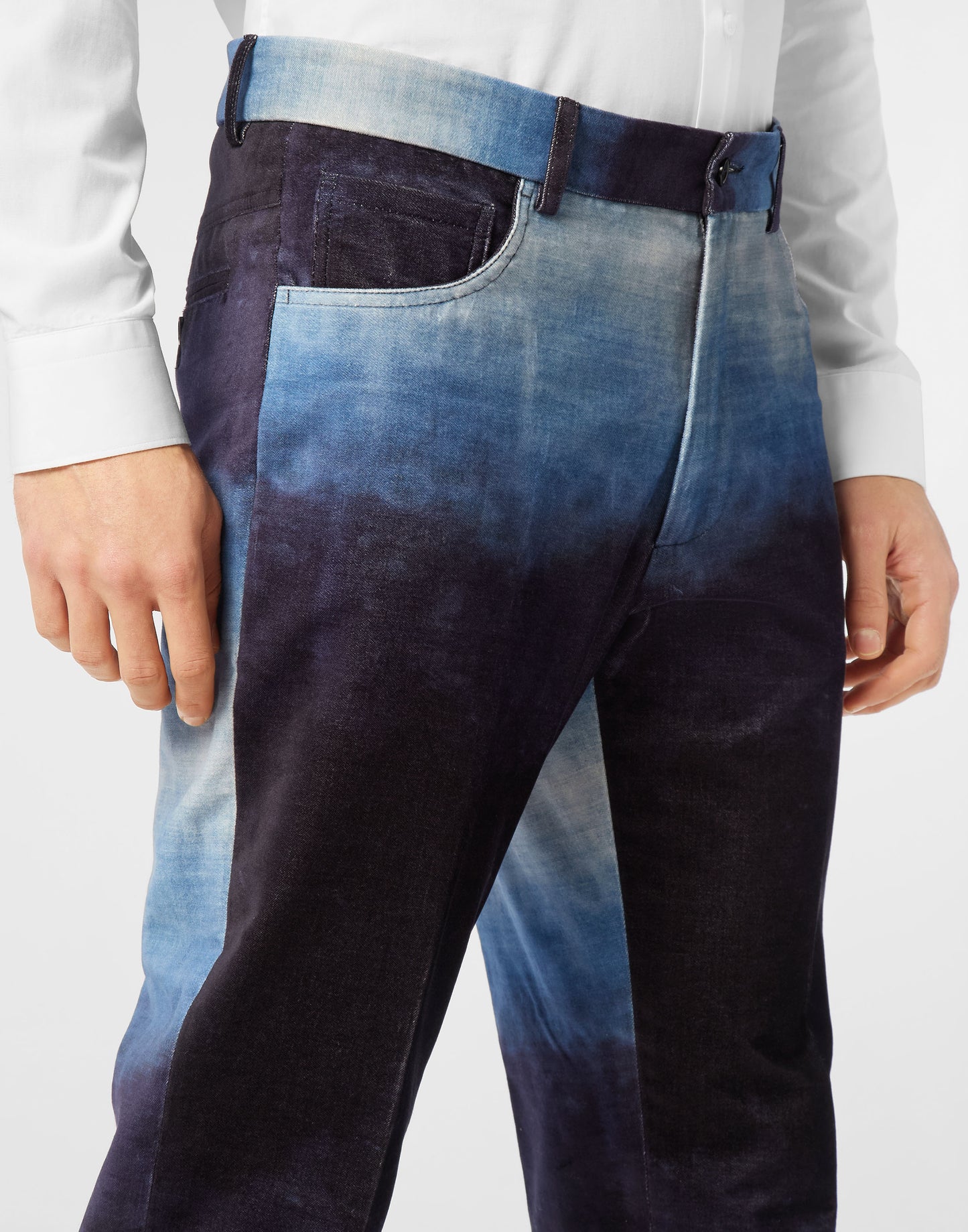 Bleached Velvet Urban Fit Chinos