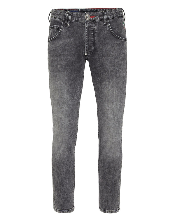 PHILIPP PLEIN Skinny Trousers Skull