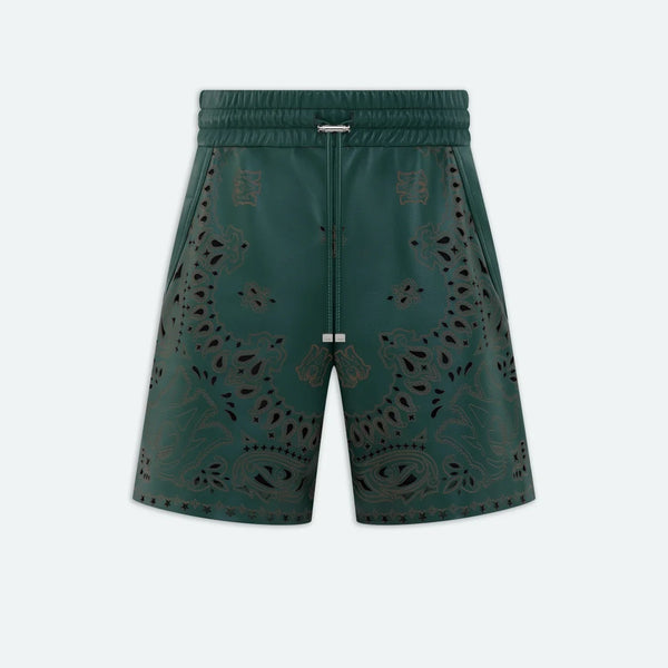 AMIRI｜Leather Bandana Short 男款短褲