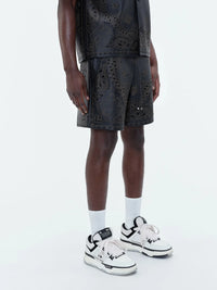 AMIRI｜Leather Bandana Short 男款短褲