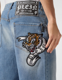Philipp Plein｜Denim Shorts Formentera Fit 男款牛仔短褲
