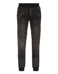 PHILIPP PLEIN Denim Jogging Trousers