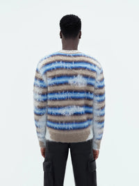 AMIRI｜Staggered Striped Crew 男款針織衫