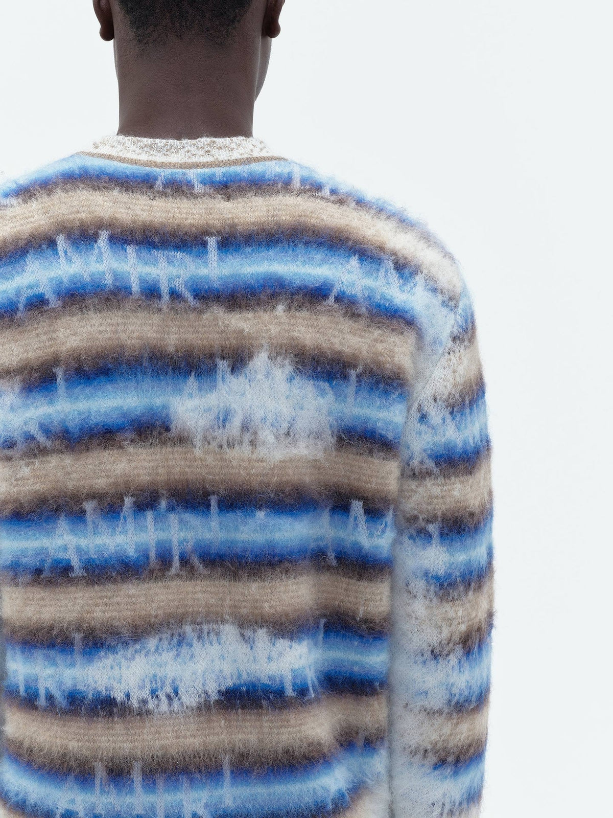 AMIRI｜Staggered Striped Crew 男款針織衫