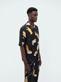 AMIRI｜Champagne Bowling Shirt 男款襯衫