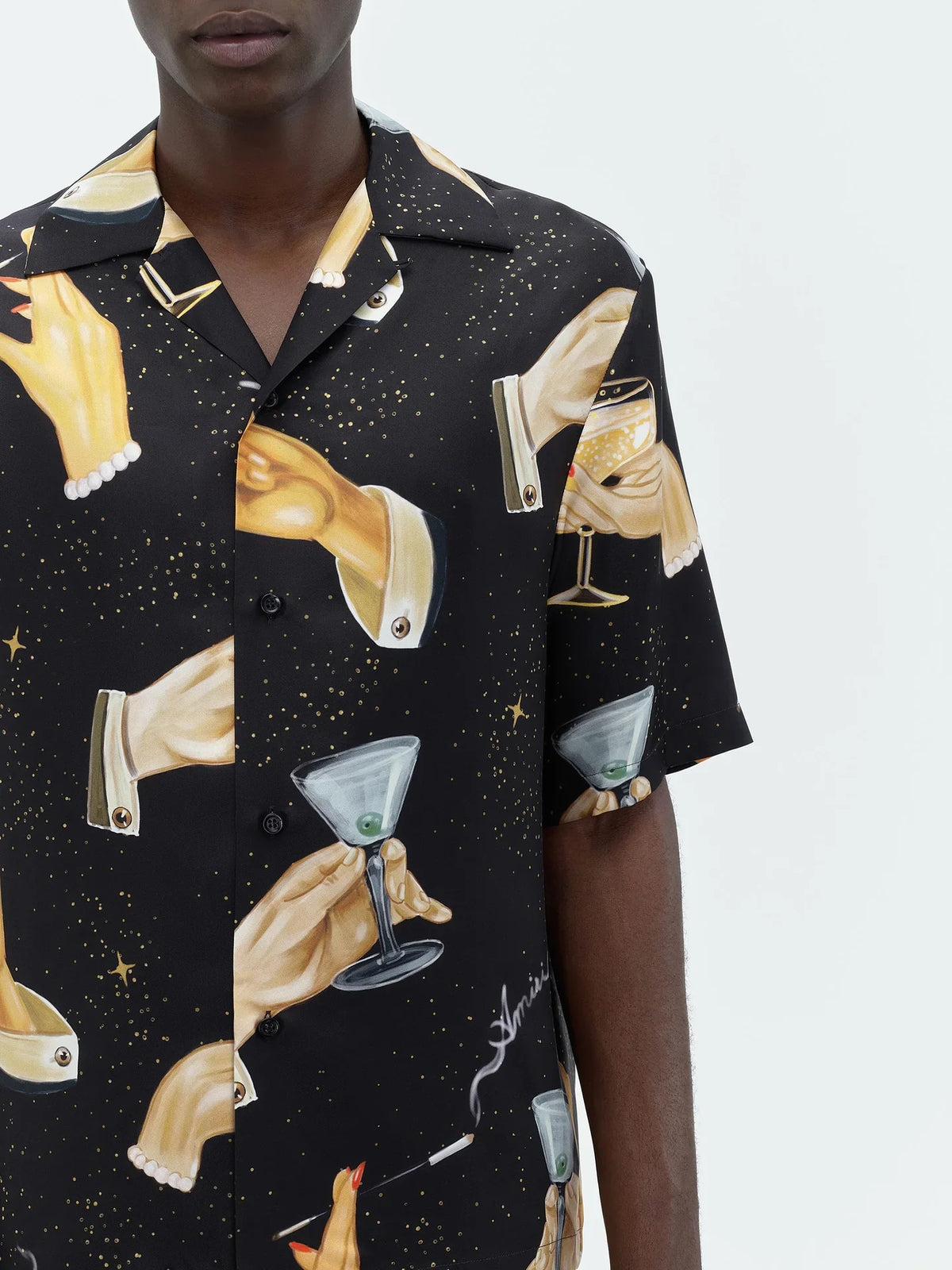 AMIRI｜Champagne Bowling Shirt 男款襯衫