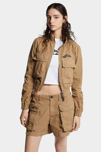 DSQUARED2｜ICON NEW GENERATION DOUBLE POCKET BOMBER 女款夾克