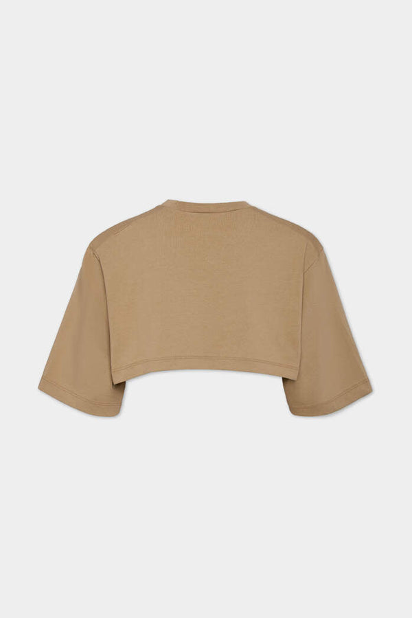 DSQUARED2｜CROPPED LOOSE FIT ICON NEW GENERATION T-SHIRT 女款T恤