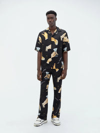 AMIRI｜Champagne Silk Flare 男款長褲