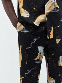 AMIRI｜Champagne Silk Flare 男款長褲