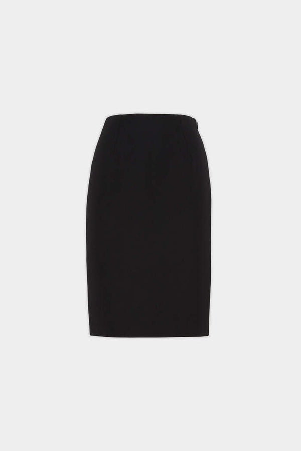 DSQUARED2 STRETCH WORSTED WOOL PENCIL SKIRT