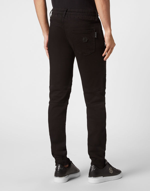 Philipp Plein｜Denim Jogging Trousers Summer Night 男款運動褲